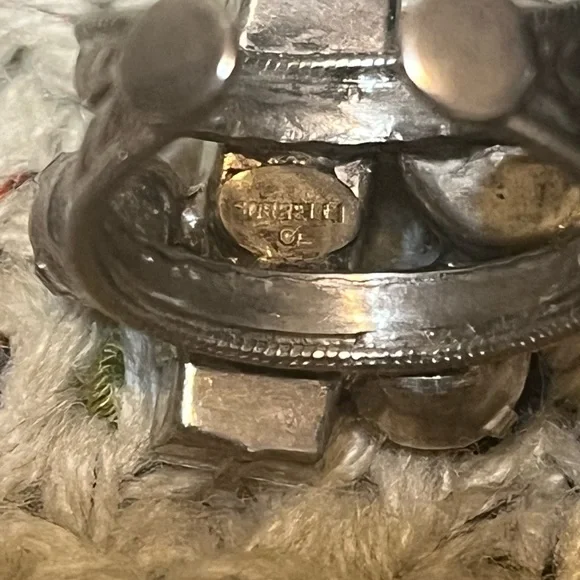 Sorrelli Blue and Red Crystal Ring - Picture 6 of 11